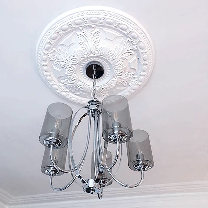 Gypsum ceiling Rose M-207-34'' Elevate Your Home Décor with Premium Quality Designs