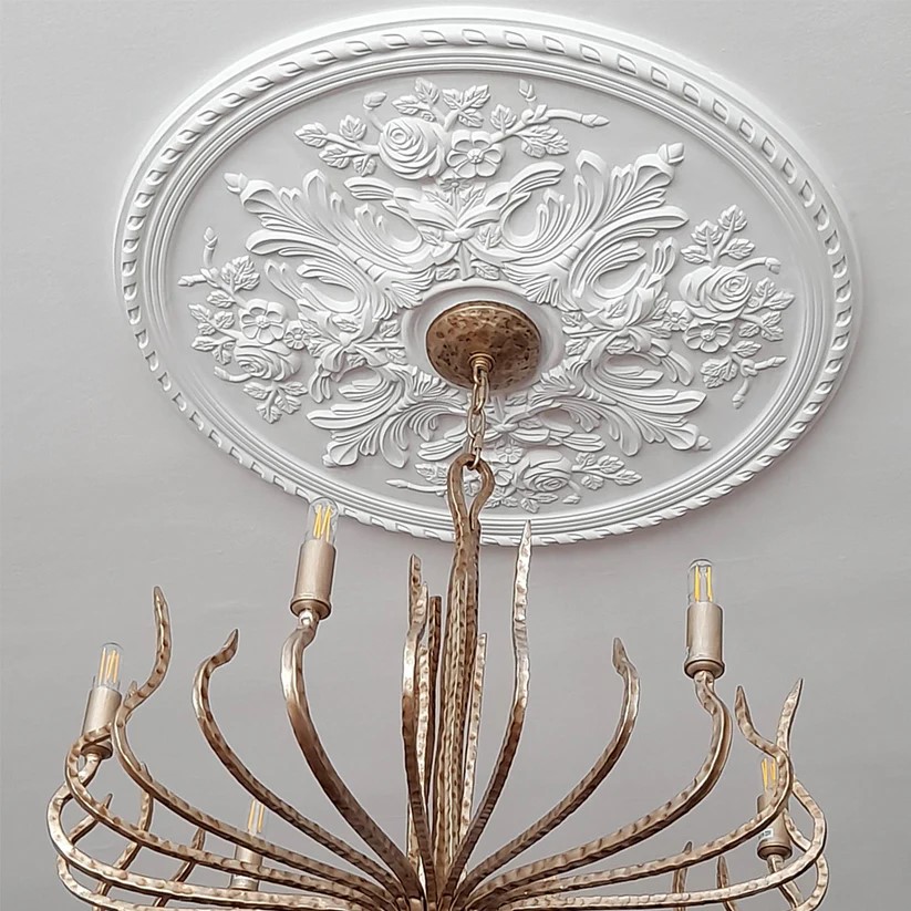 Gypsum Ceiling Rose Design and Model:  205 34 '' /32''